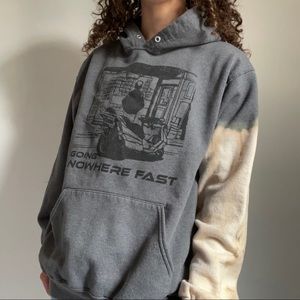 Custom handmade upcycled hoodie